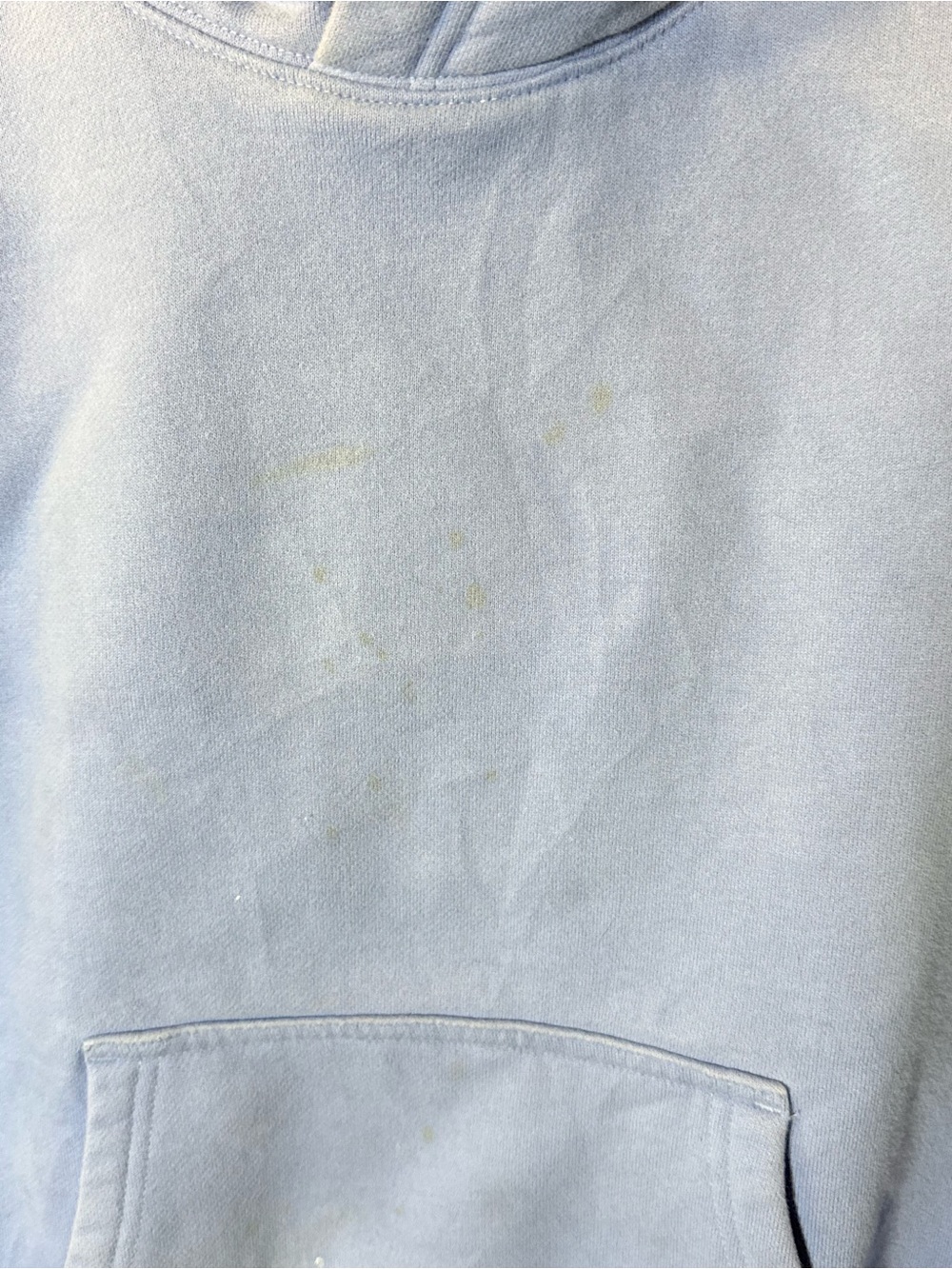Aritzia Sweatfleece Hoodie Womens 2XS Blue Perfect Fit Pullover Logo - Picture 2 of 6